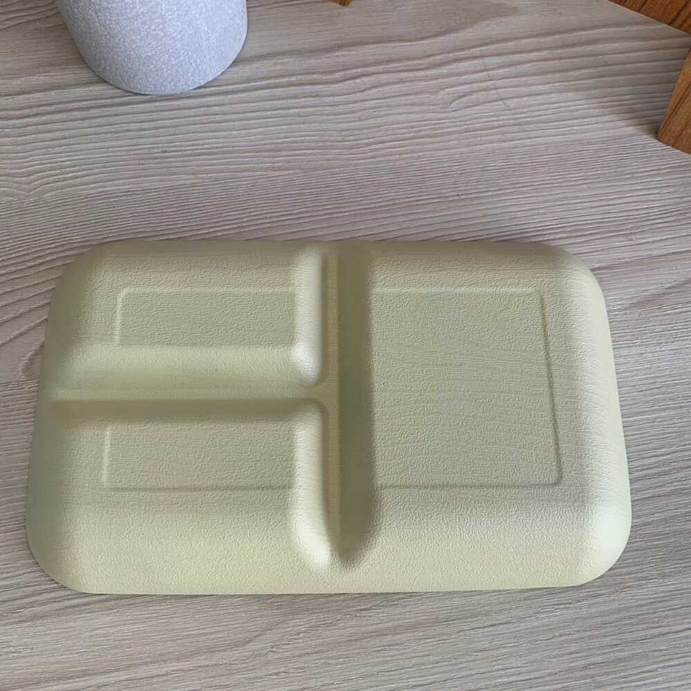 日本製 彩色樹脂分隔盤 輕量餐盤 樹脂 分隔盤 盤子 耐摔 露營盤 木質盤 分菜盤 211餐盤-規格圖10