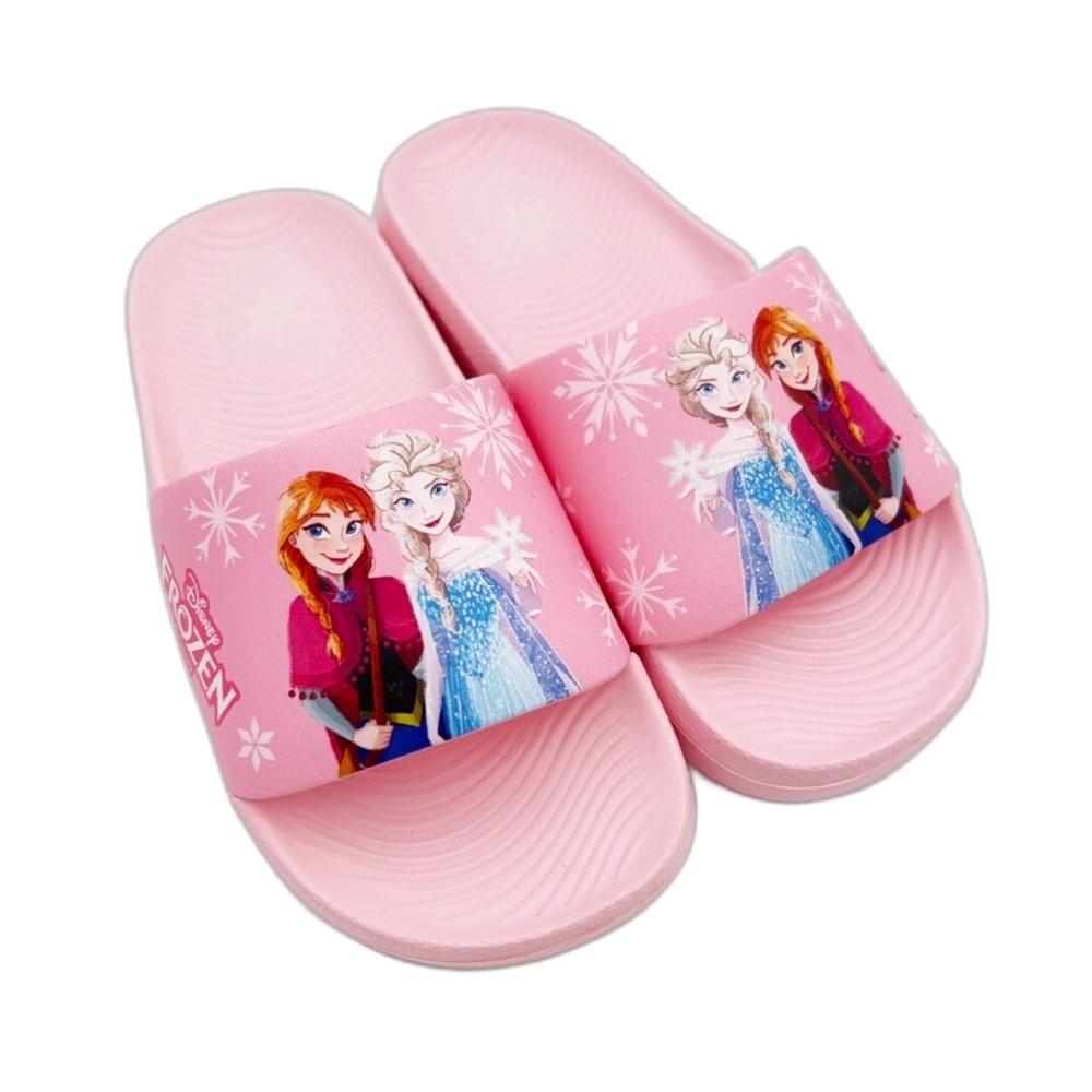 【限量特價!!】台灣製手繪風冰雪奇緣拖鞋-細節圖2