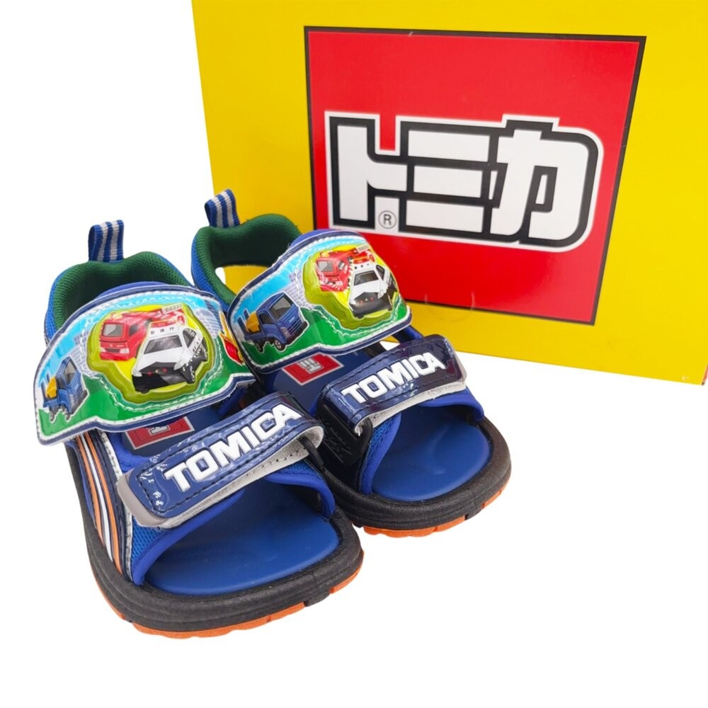 台灣製TOMICA車車電燈涼鞋-細節圖7