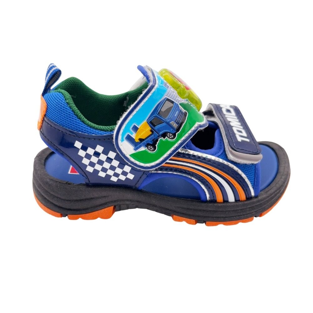 台灣製TOMICA車車電燈涼鞋-細節圖3