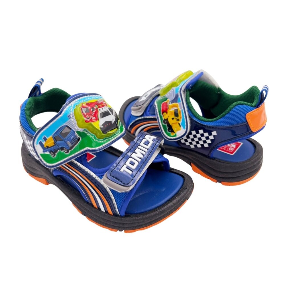 台灣製TOMICA車車電燈涼鞋-細節圖5
