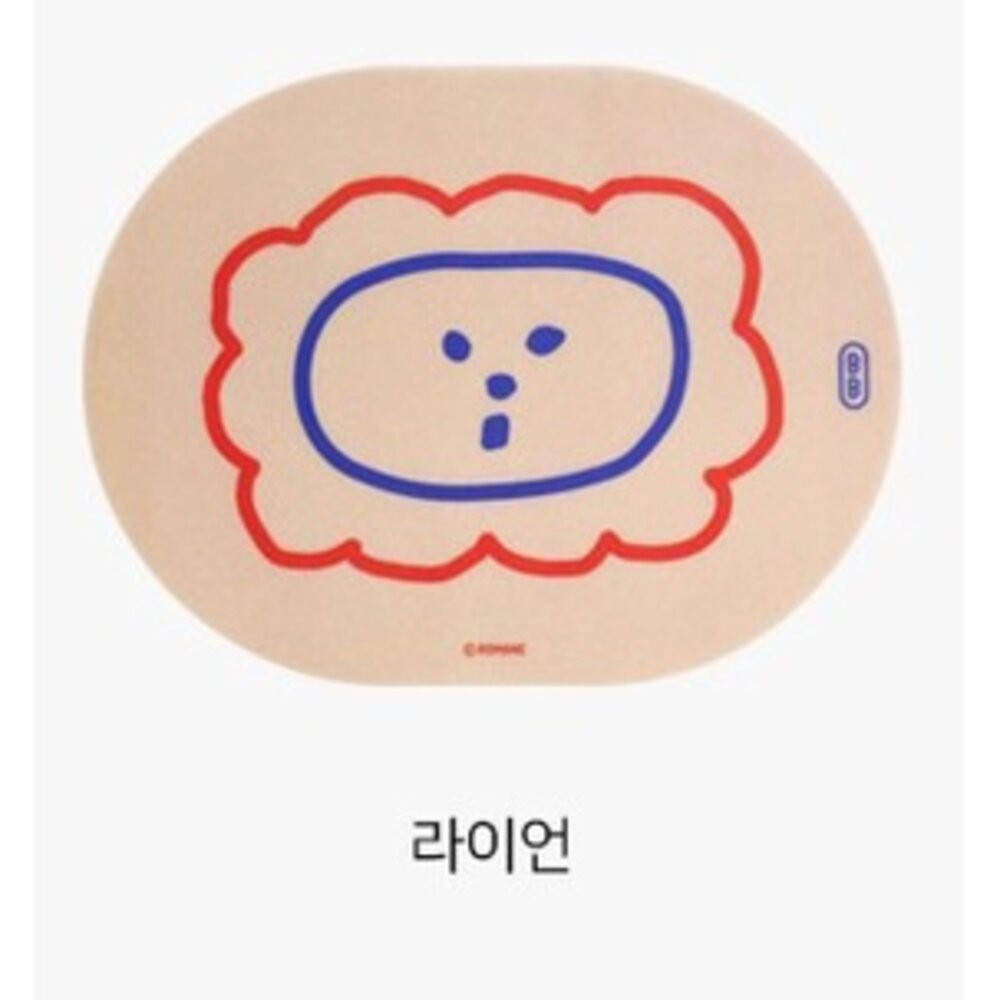 Romane 韓國文創 PVC墊 滑鼠墊 防水墊 隔熱墊 3C 電腦 筆電 滑鼠 辦公用品 辦公桌墊 日本進口-規格圖7