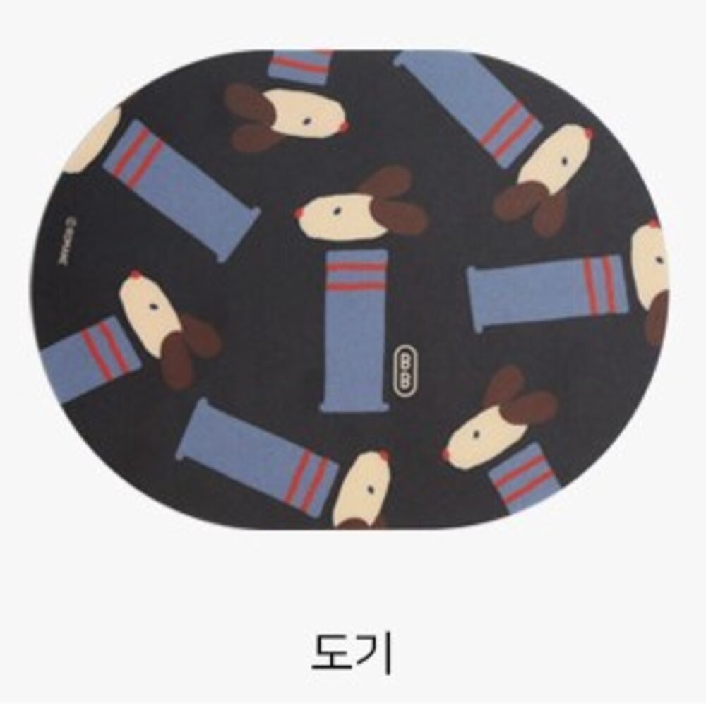 Romane 韓國文創 PVC墊 滑鼠墊 防水墊 隔熱墊 3C 電腦 筆電 滑鼠 辦公用品 辦公桌墊 日本進口-規格圖7