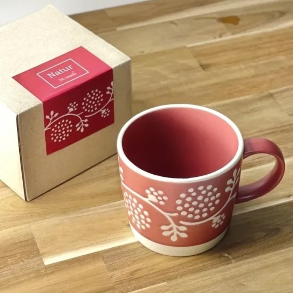 日本製 Natur 北歐風馬克杯 美濃燒 陶瓷 茶杯 輕量 咖啡杯 牛奶杯 杯子 下午茶 復古-細節圖2