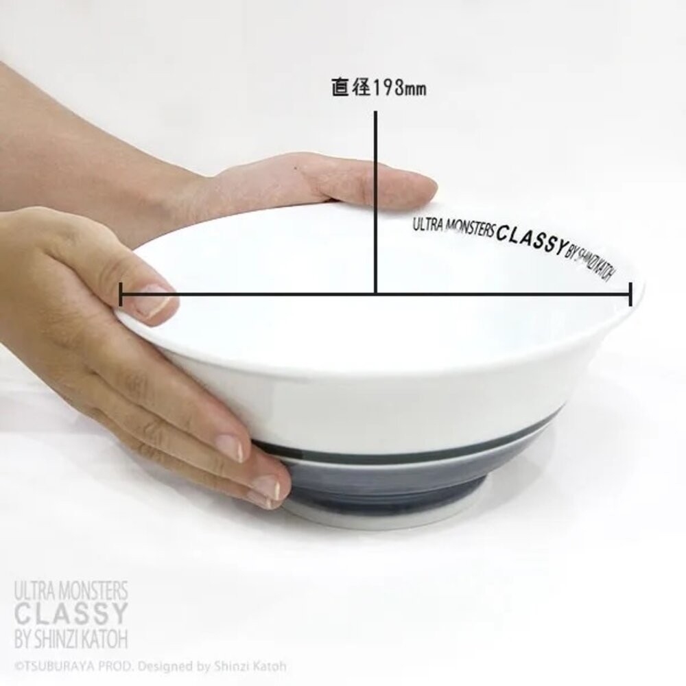 日本製 奧特曼拉麵碗 超人 布斯卡 輕量碗 丼飯 日式碗 湯碗 飯碗 餐具 陶瓷碗 加藤真治-細節圖4