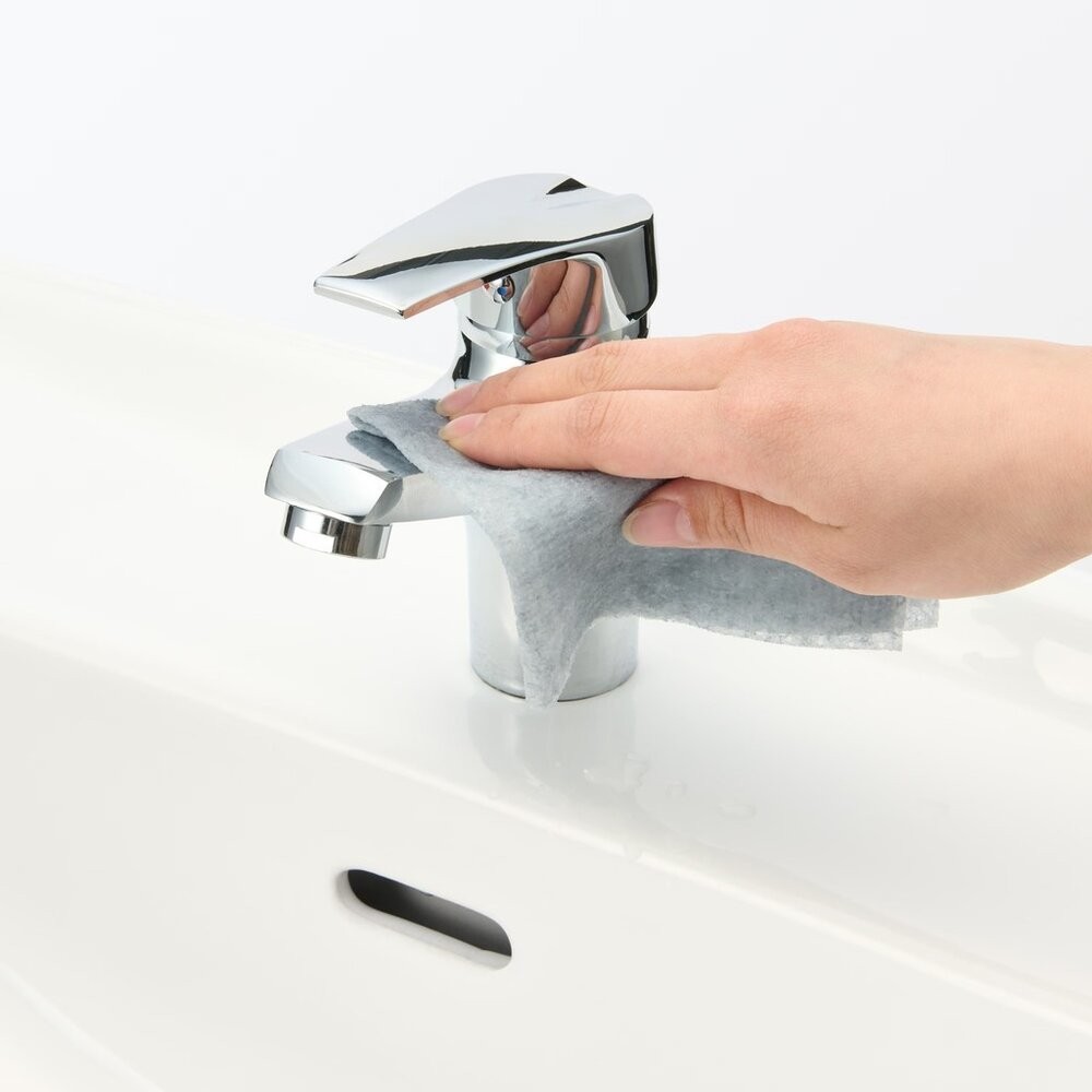 日本 MUJI 無印良品 瓦斯爐 水槽 浴室 水垢清潔必備 | 去污紙巾 30枚 廚房清潔 除水垢 浴室清潔-細節圖2