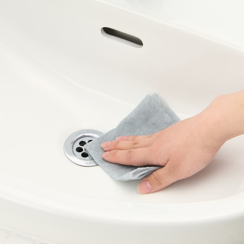 日本 MUJI 無印良品 瓦斯爐 水槽 浴室 水垢清潔必備 | 去污紙巾 30枚 廚房清潔 除水垢 浴室清潔-細節圖7