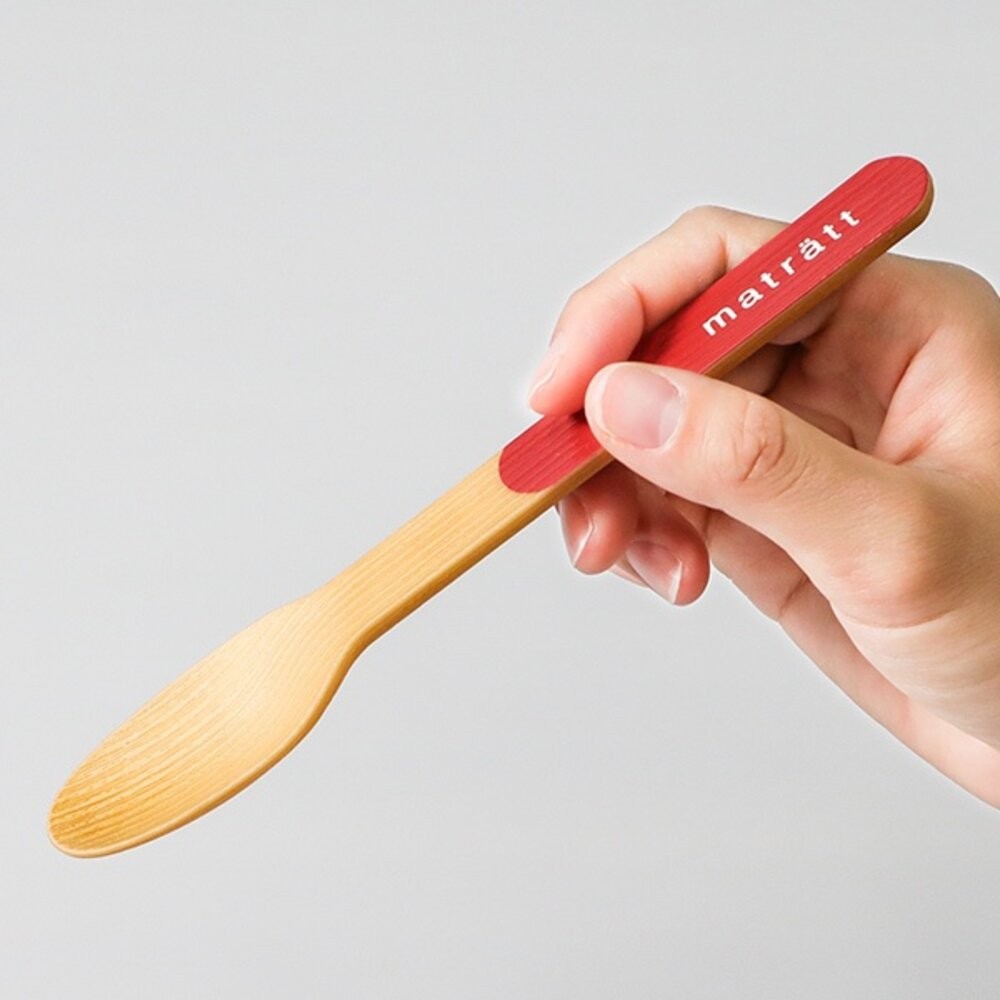 日本製 北歐風餐具 matratt 抗菌 餐具組 湯匙 叉子 環保餐具 收納盒 外出便攜餐具-細節圖7