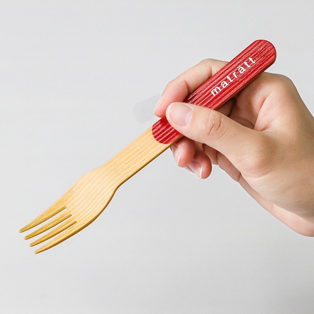 日本製 北歐風餐具 matratt 抗菌 餐具組 湯匙 叉子 環保餐具 收納盒 外出便攜餐具-細節圖8