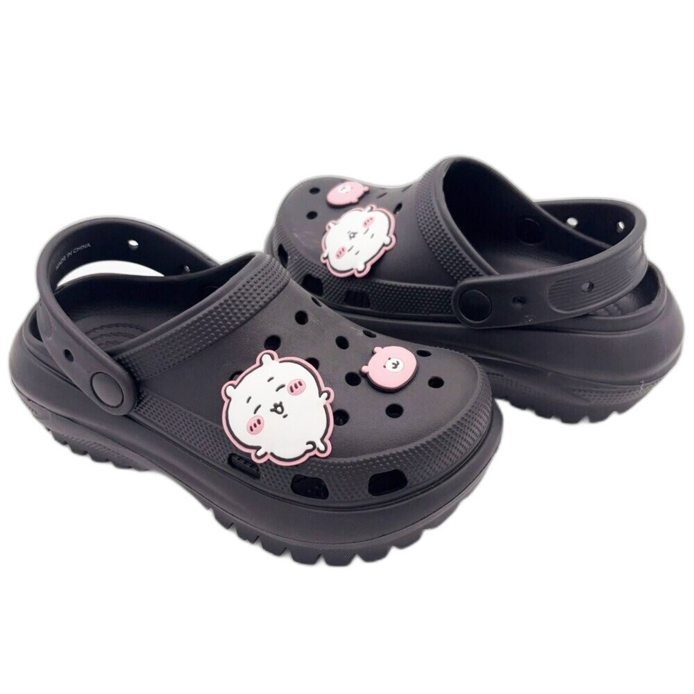 吉伊卡哇厚底洞洞鞋-細節圖5