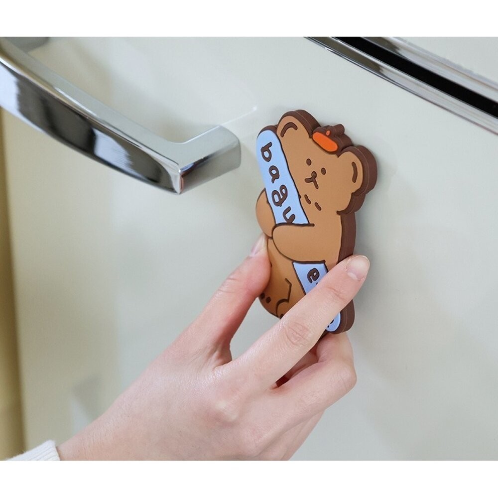 韓國代購 Romane韓國文創磁鐵開瓶器 多拿熊 多拿貓 馬爾濟斯 衝浪小熊 開罐器 開瓶器 開瓶 開罐 日本進口-細節圖7