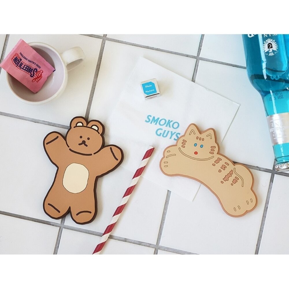 韓國代購 Romane韓國文創磁鐵開瓶器 多拿熊 多拿貓 馬爾濟斯 衝浪小熊 開罐器 開瓶器 開瓶 開罐 日本進口-細節圖8
