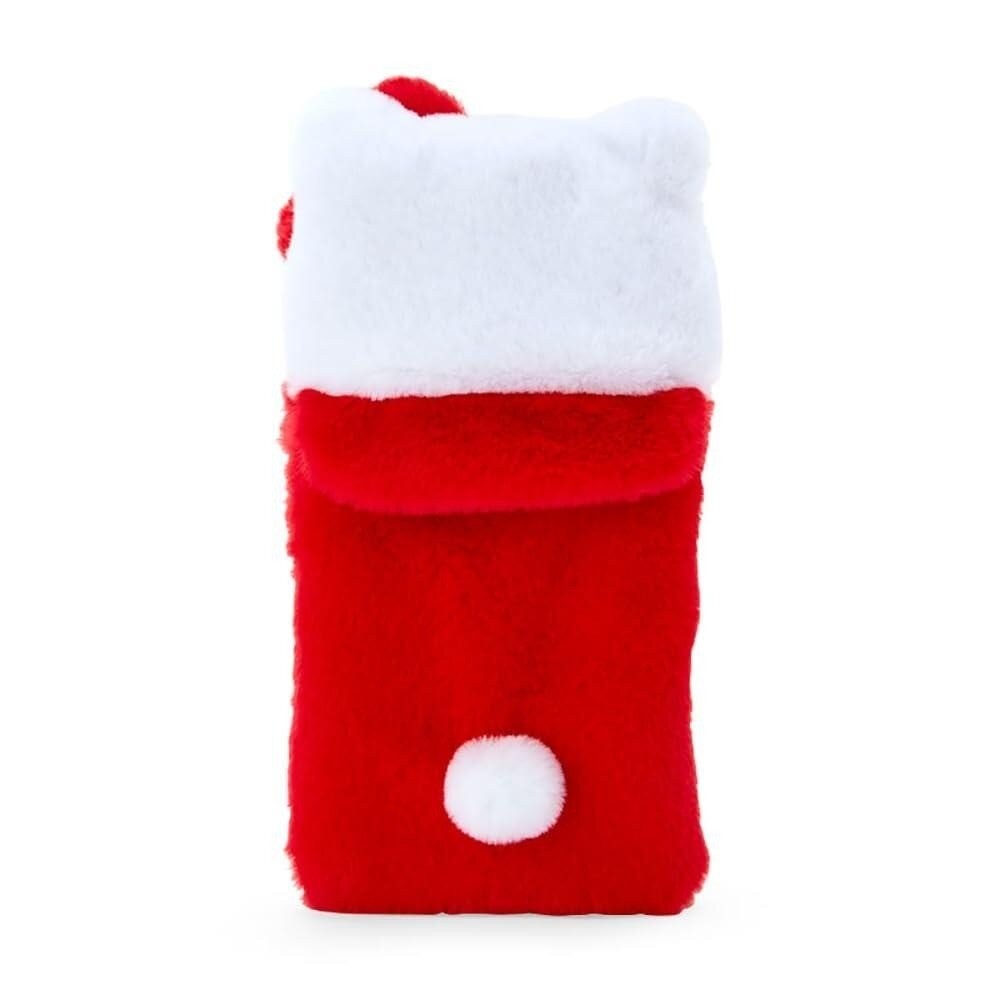 日本限定 Sanrio 三麗鷗絨毛卡套 鑰匙圈-細節圖7