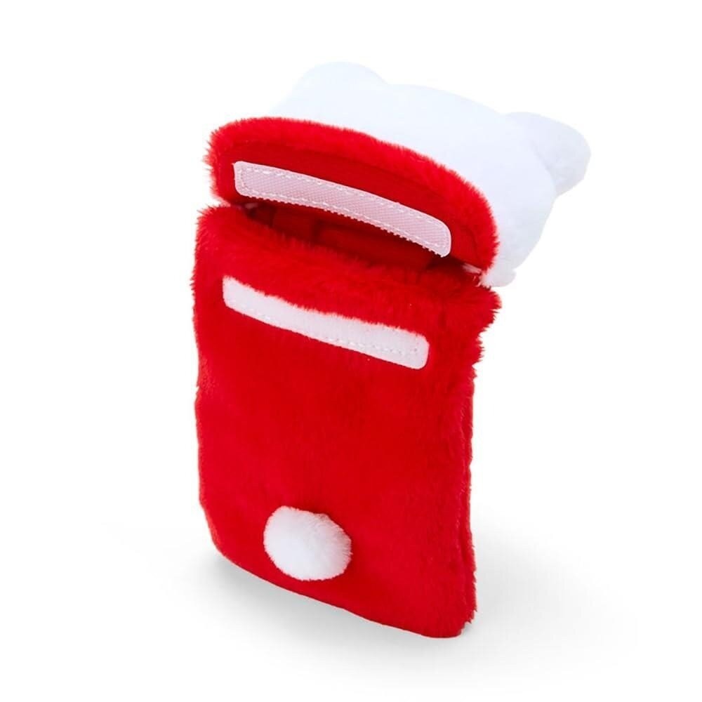 日本限定 Sanrio 三麗鷗絨毛卡套 鑰匙圈-細節圖8