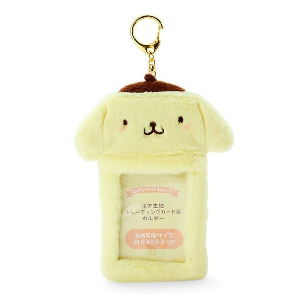 日本限定 Sanrio 三麗鷗絨毛卡套 鑰匙圈-規格圖8