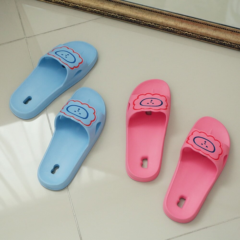 韓國文創 Romane 早午餐兄弟 浴室拖鞋 防水拖鞋 獅子 室內鞋 韓國拖鞋 拖鞋 女生拖鞋 室內拖鞋 日本進口-細節圖4