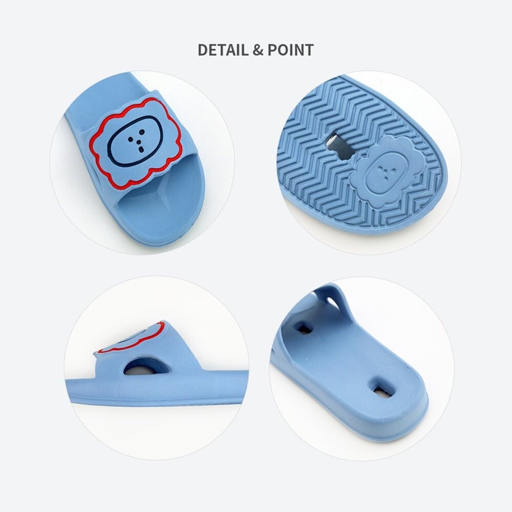 韓國文創 Romane 早午餐兄弟 浴室拖鞋 防水拖鞋 獅子 室內鞋 韓國拖鞋 拖鞋 女生拖鞋 室內拖鞋 日本進口-細節圖8