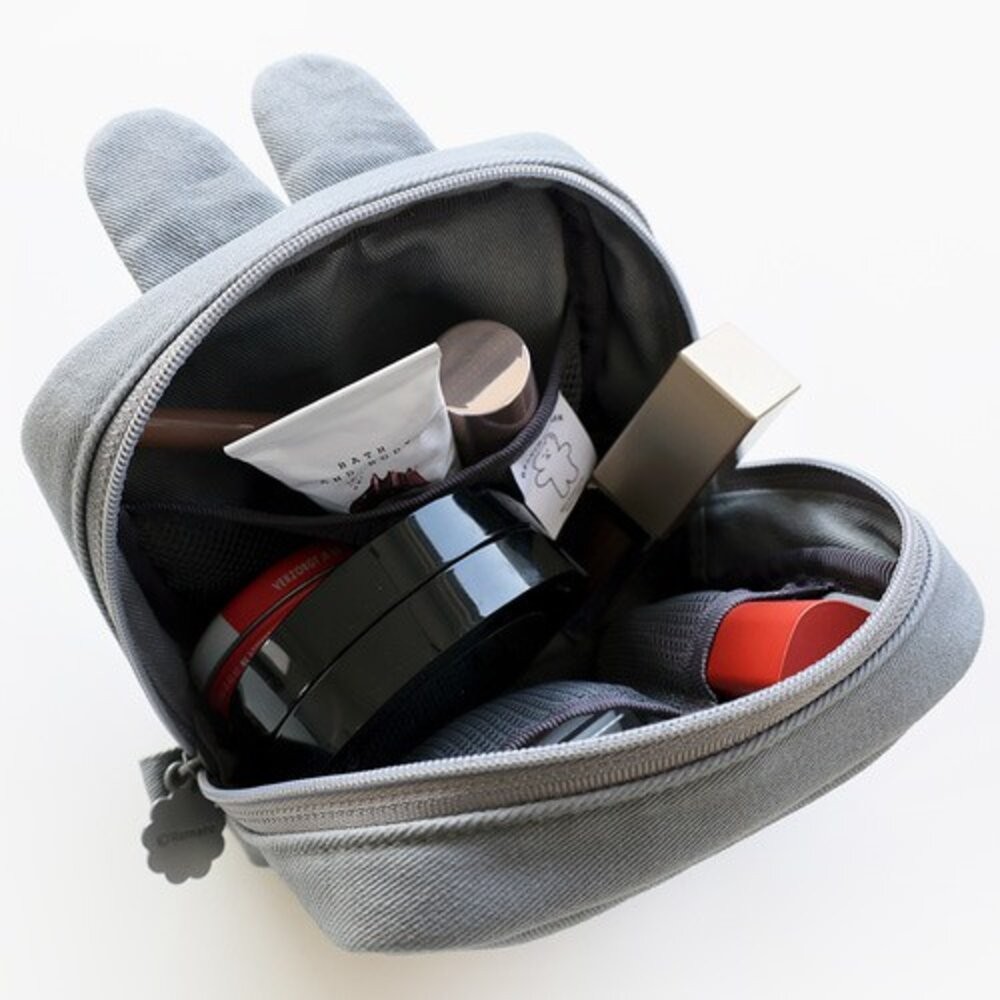 韓國 文創 Romane 收納包 小包包 手拿包 化妝包 韓國包包 隨身小包 收納小包 可愛包包 包包 日本進口-細節圖5