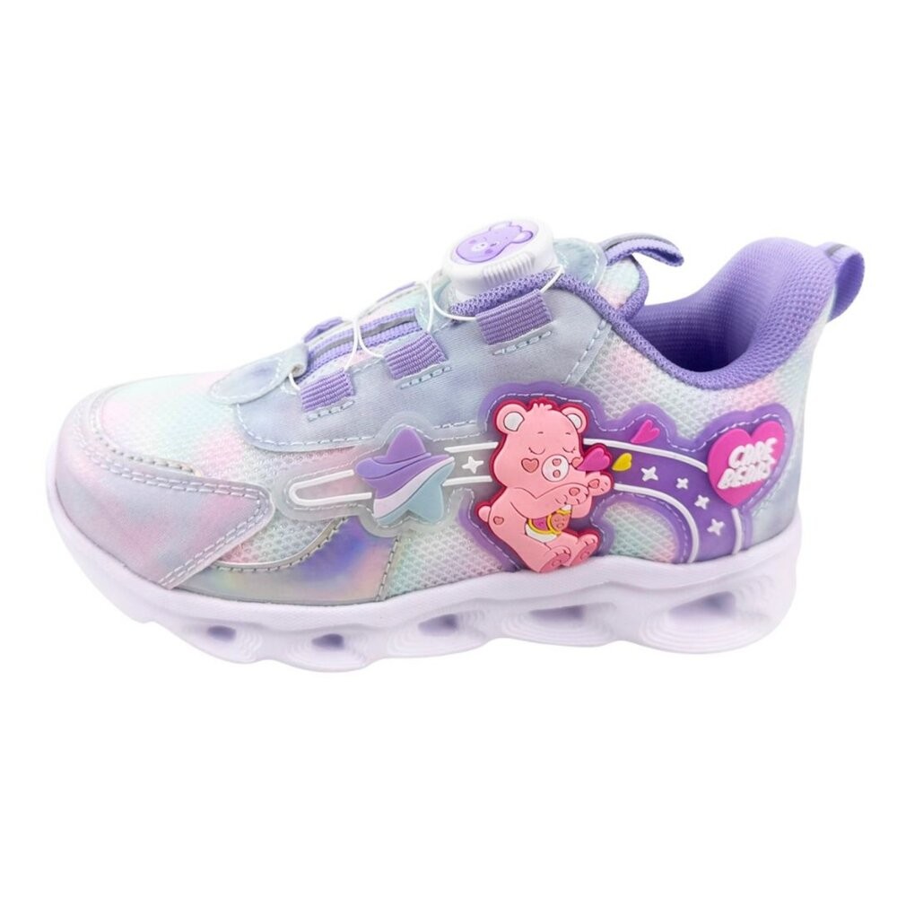 彩虹熊旋轉扣電燈鞋 兩色可選-細節圖3