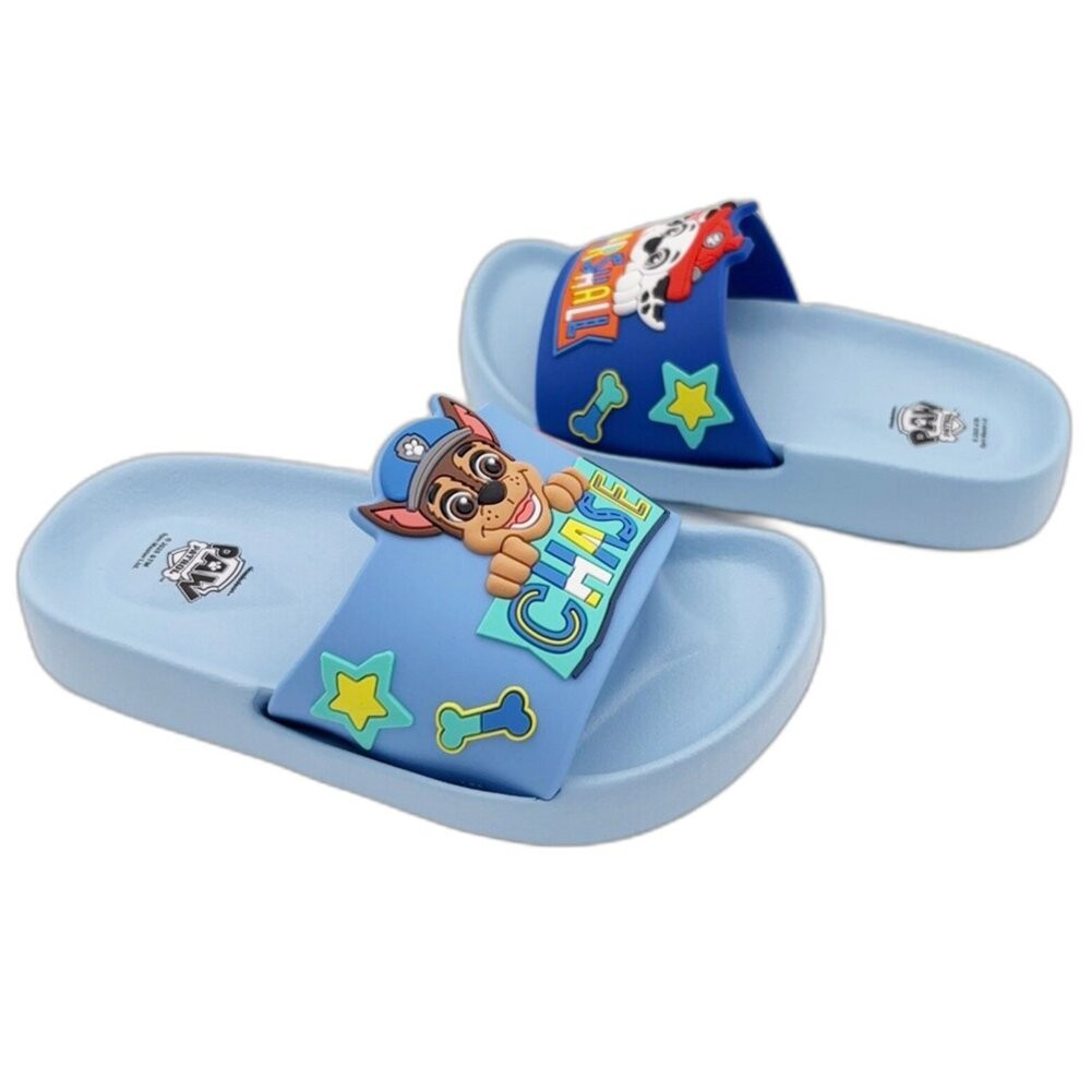 MIT汪汪隊阿奇毛毛輕量拖鞋-細節圖5