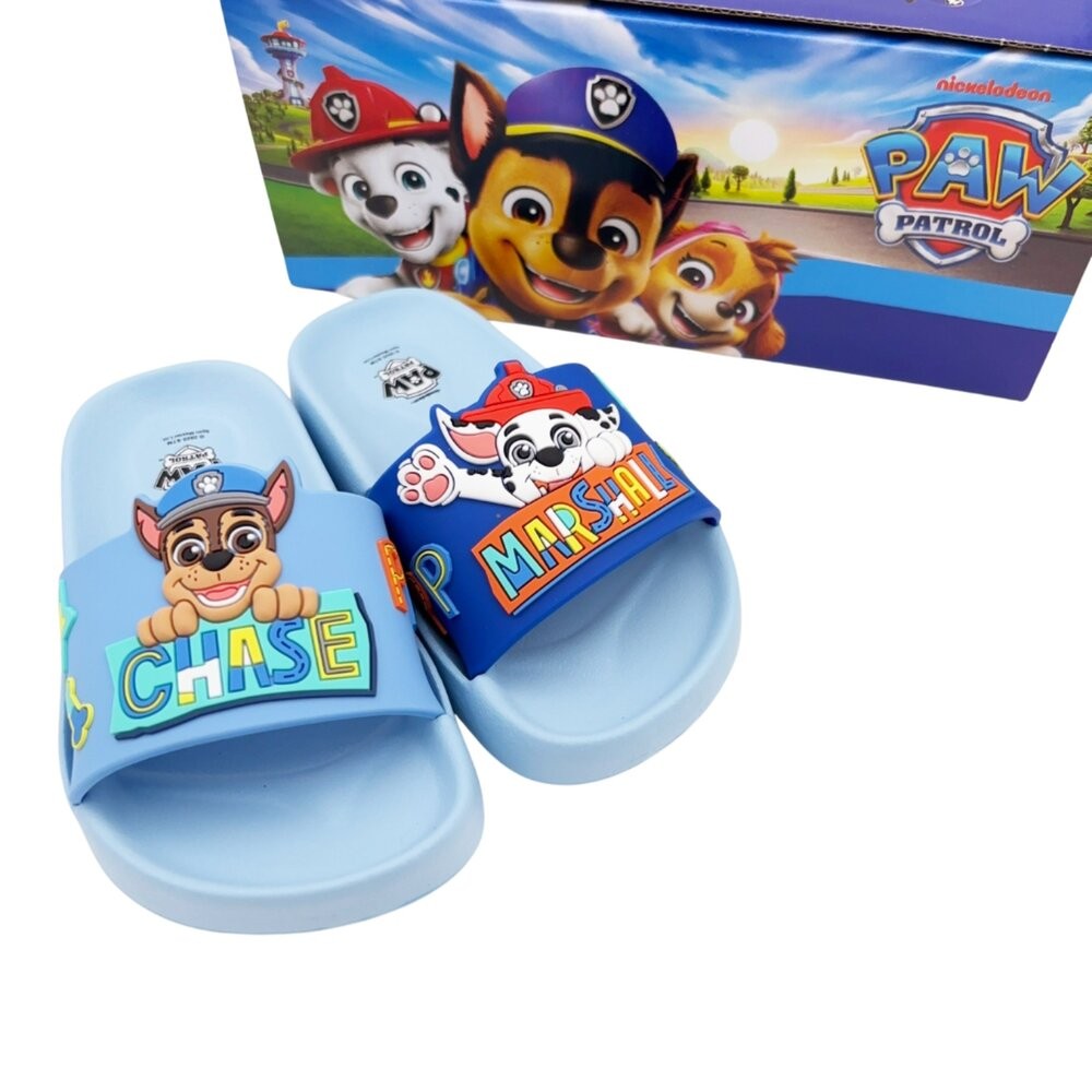 MIT汪汪隊阿奇毛毛輕量拖鞋-細節圖7