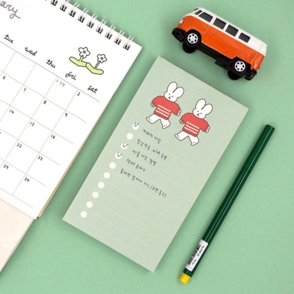 現貨 韓國文創 Romane Brunch brother 便條紙 便條 記事本 文具 便簽 日本進口-細節圖3