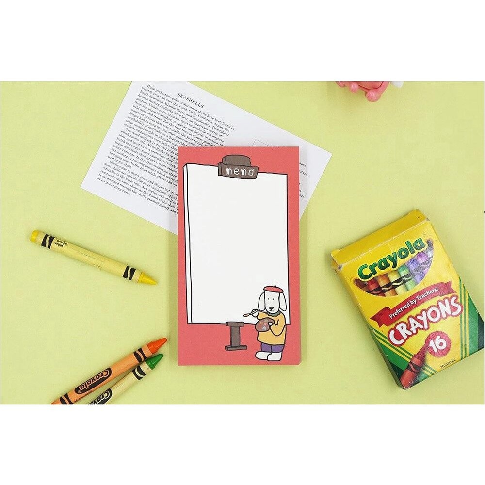 現貨 韓國文創 Romane Brunch brother 便條紙 便條 記事本 文具 便簽 日本進口-規格圖5