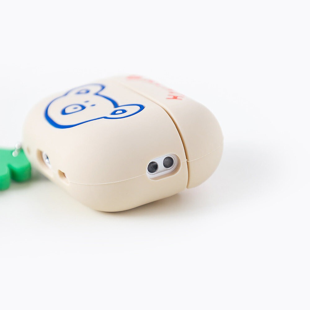 韓國文創Romane早午餐兄弟 AirPods Pro2矽膠保護套 耳機保護套 耳機殼 耳機保護殼 小熊 日本進口-細節圖6