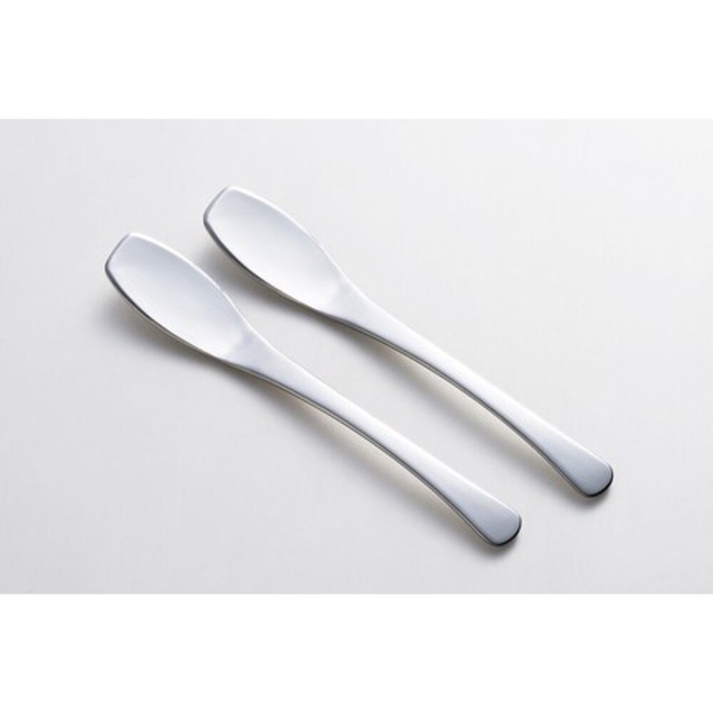 日本製 果醬抹刀 一組2入 不鏽鋼 奶油刀 吐司抹刀 廚房用具 麵包 果醬刀 不鏽鋼 牛油刀-細節圖3