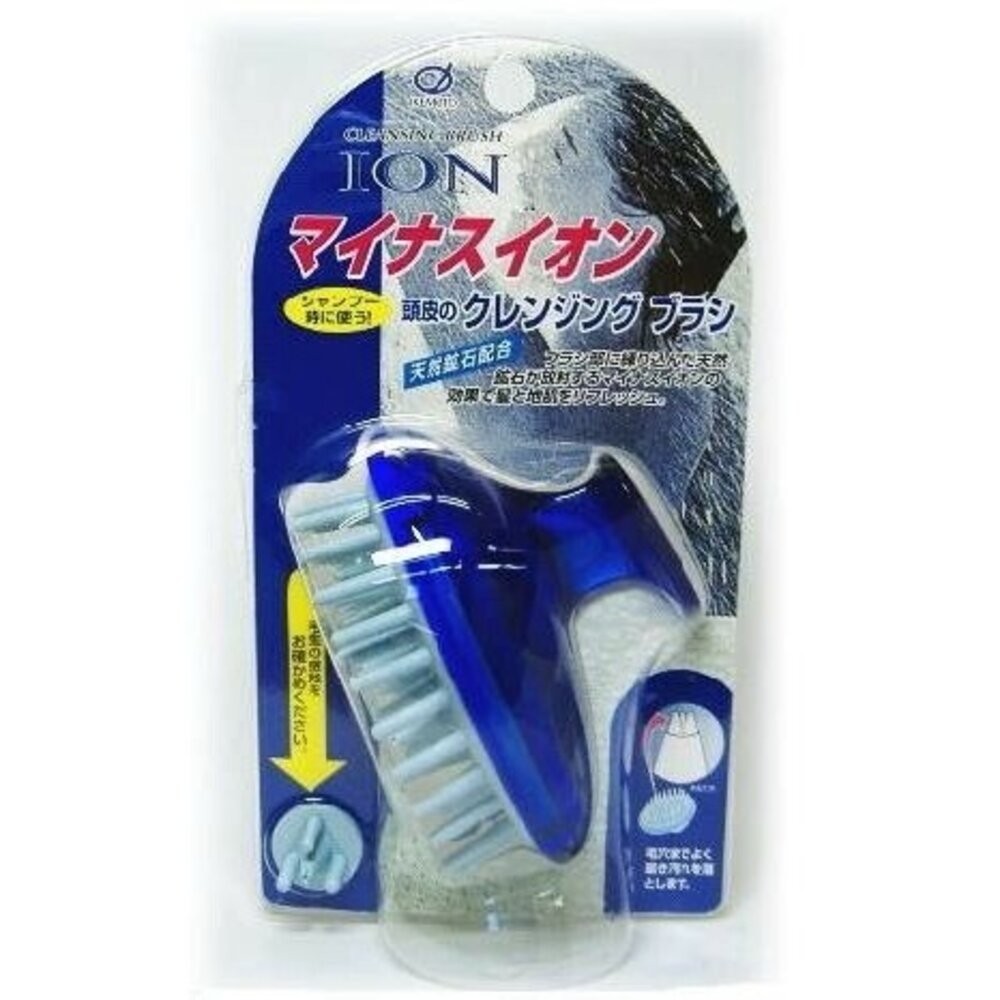 日本 池本刷子 ION 原裝負離子養髮梳 天然礦石 防靜電 頭皮按摩 美髮 育髮梳 負離子梳 扁梳 日本進口-細節圖2