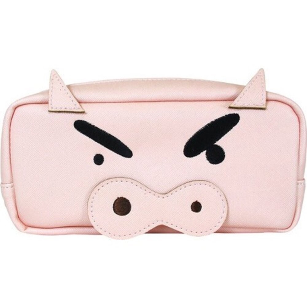 日本兒童鉛筆盒 T'S FACTORY 蠟筆小新 鉛筆盒大容量 鉛筆袋 鉛筆盒 筆袋  化妝包大容量 日本進口-規格圖11