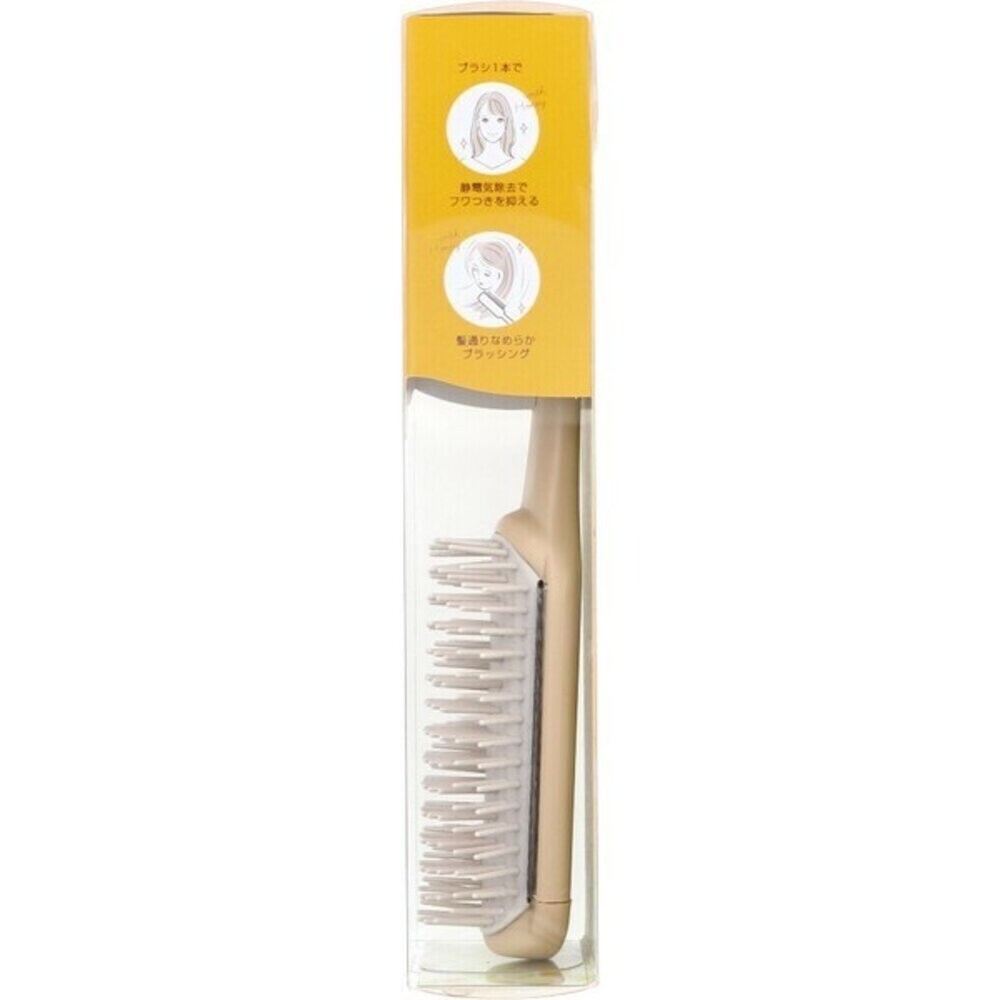 日本 IKEMOTO池本 抗靜電梳 洗髮刷 受損髮 款式齊全 亞麻油 頭皮按摩梳 山茶花 護髮梳 美髮梳  日本進口-細節圖9