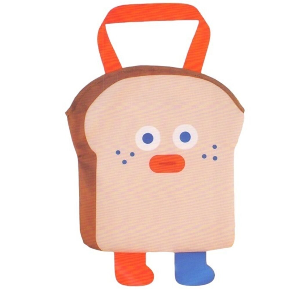 午餐兄弟 BRUNCH BROTHER 韓國扭蛋 Romane 環保袋 早 扭蛋 小提袋 購物袋 小包 日本進口-細節圖4