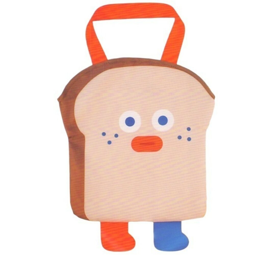 午餐兄弟 BRUNCH BROTHER 韓國扭蛋 Romane 環保袋 早 扭蛋 小提袋 購物袋 小包 日本進口-規格圖8