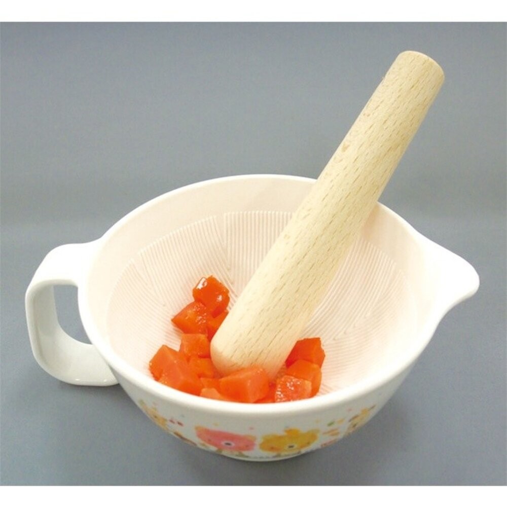 食物研磨套裝 日本製 Anano cafe  五件組 研磨器 磨泥器 食物調理機 果泥研磨 研磨缽 研磨 日本進口-細節圖7