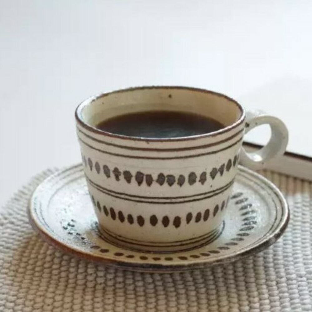 日本製六魯Rokuro咖啡杯 咖啡 茶杯 美濃燒｜陶瓷 餐具 餐盤 碗盤 下午茶 餐具 ig網美-規格圖6