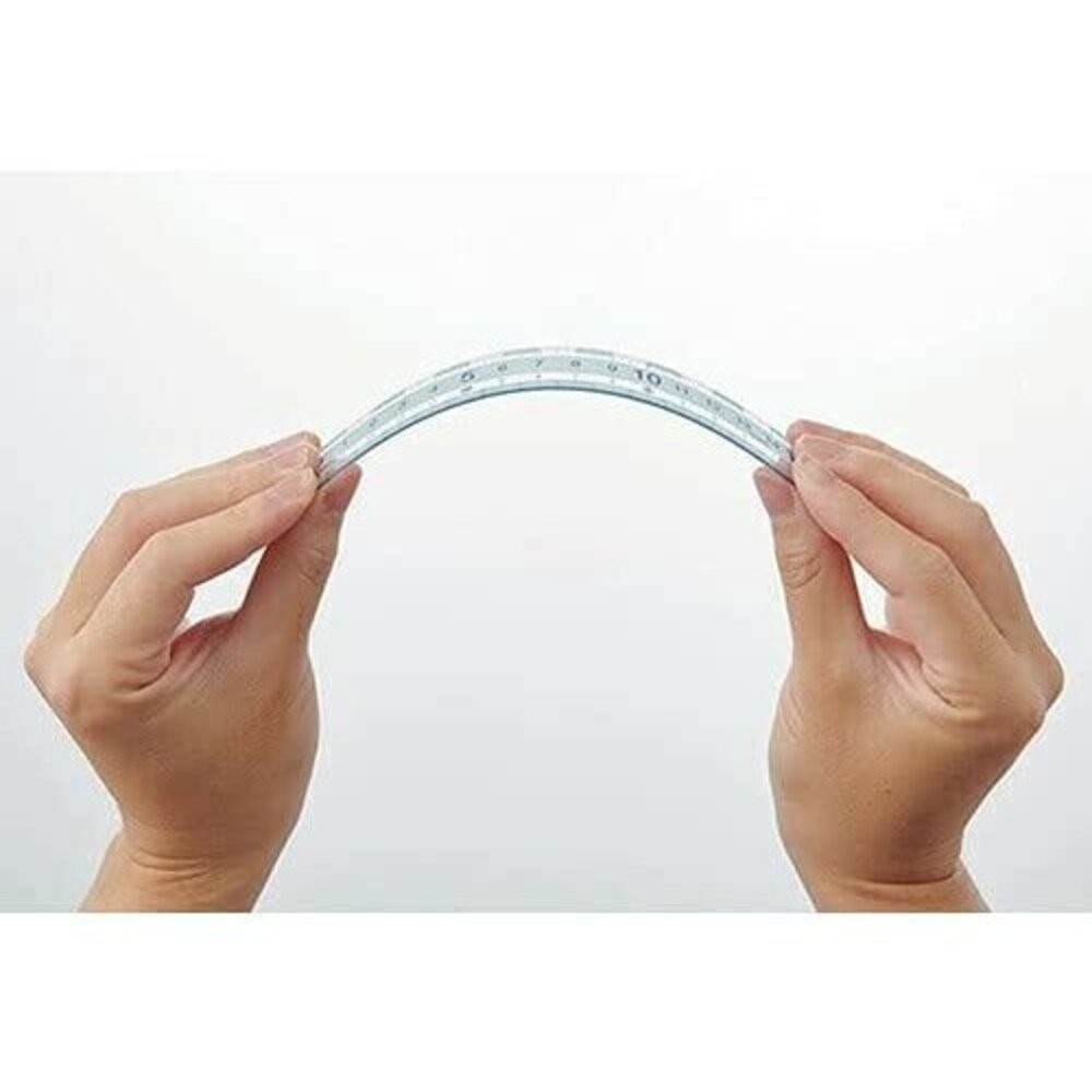 日本文具大賞 RAYMAY 藤井 A4神奇墊板 雙面墊板 透明墊板 直尺 彈性直尺 老師推薦  日本進口-細節圖7