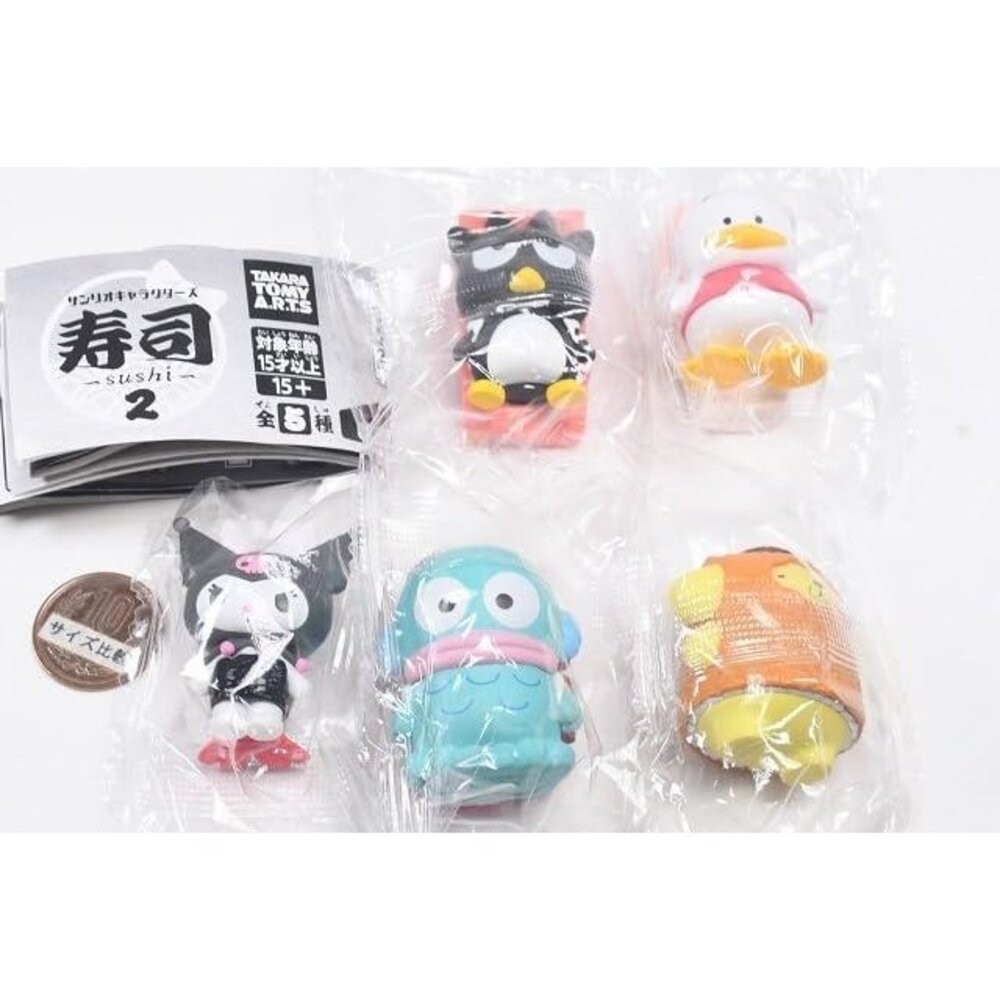 日本扭蛋 三麗鷗x壽司公仔P2 布丁狗 庫洛米 扭蛋｜三麗鷗扭蛋 三麗鷗公仔 三麗鷗 T-ARTS-細節圖3