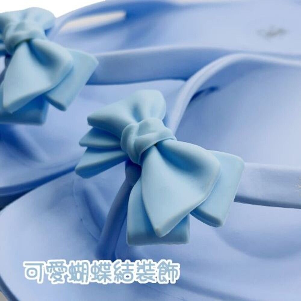 MIT卡通蝴蝶結夾腳拖-兩色可選-細節圖7
