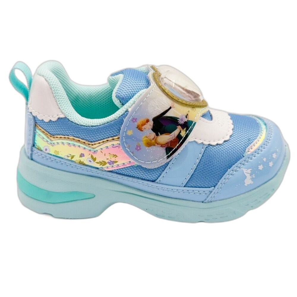 MOONSTAR月星冰雪奇緣電燈鞋-細節圖3