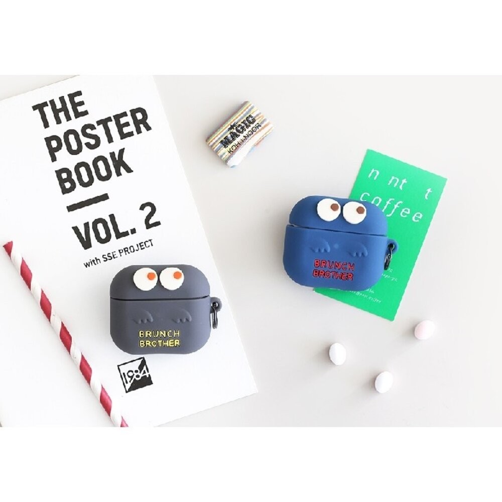 韓國文創Romane AirPods保護套 | 耳機保護套 耳機殼 藍芽耳機保護殼 幽靈系列 共6色-細節圖7