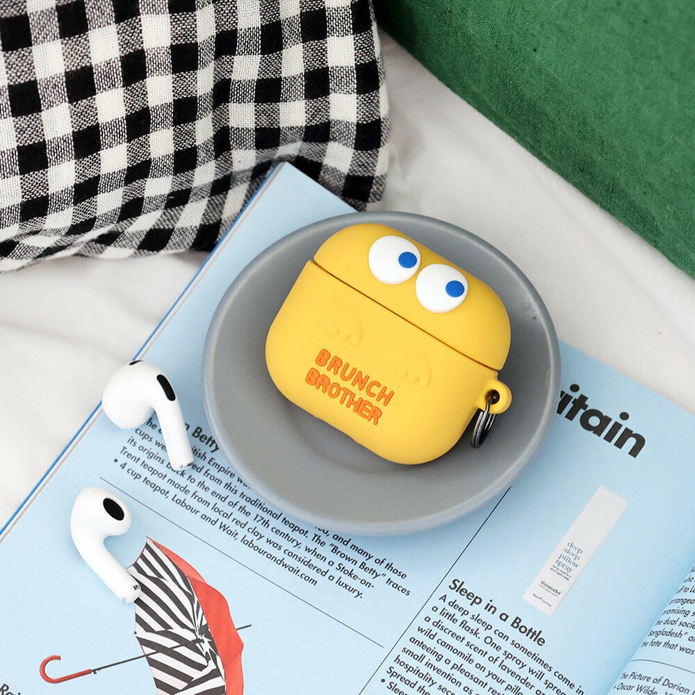 韓國文創Romane AirPods保護套 | 耳機保護套 耳機殼 藍芽耳機保護殼 幽靈系列 共6色-規格圖7