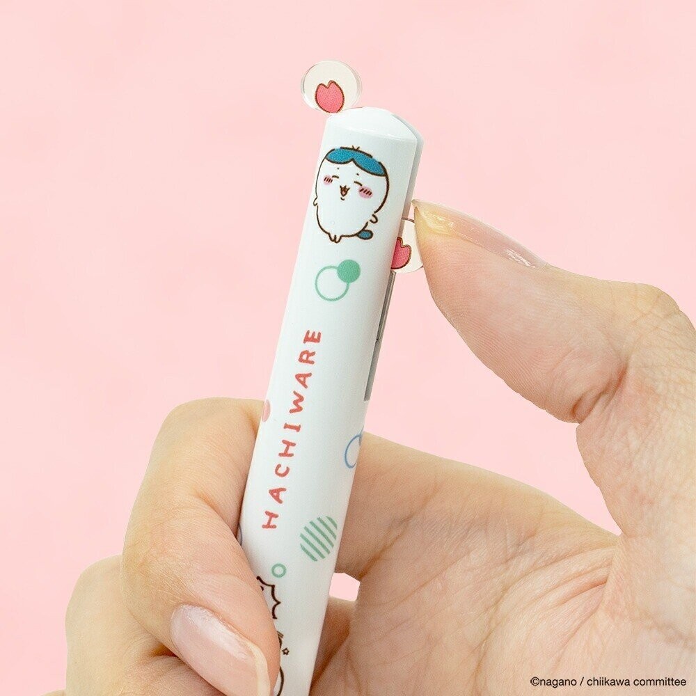 日本製 funbox 吉伊卡哇 雙色原子筆 小八 烏薩奇 吉伊卡哇 | 0.7mm 文具 按壓筆 開學文具-細節圖2