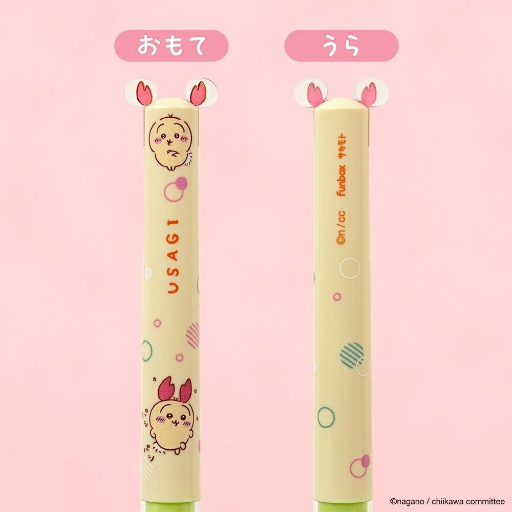日本製 funbox 吉伊卡哇 雙色原子筆 小八 烏薩奇 吉伊卡哇 | 0.7mm 文具 按壓筆 開學文具-細節圖3