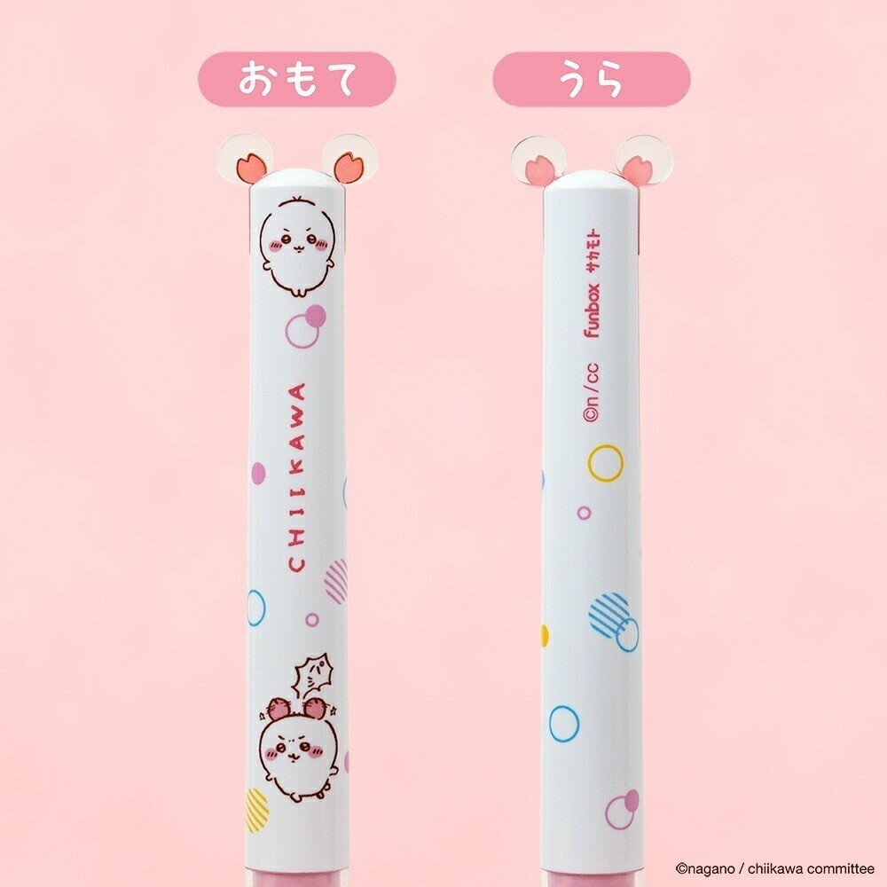 日本製 funbox 吉伊卡哇 雙色原子筆 小八 烏薩奇 吉伊卡哇 | 0.7mm 文具 按壓筆 開學文具-細節圖5