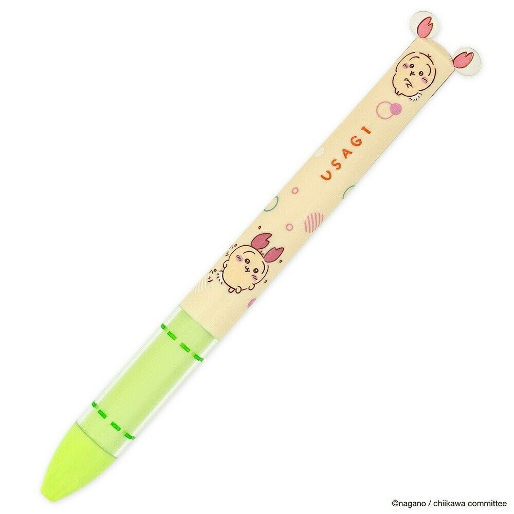 日本製 funbox 吉伊卡哇 雙色原子筆 小八 烏薩奇 吉伊卡哇 | 0.7mm 文具 按壓筆 開學文具-規格圖9