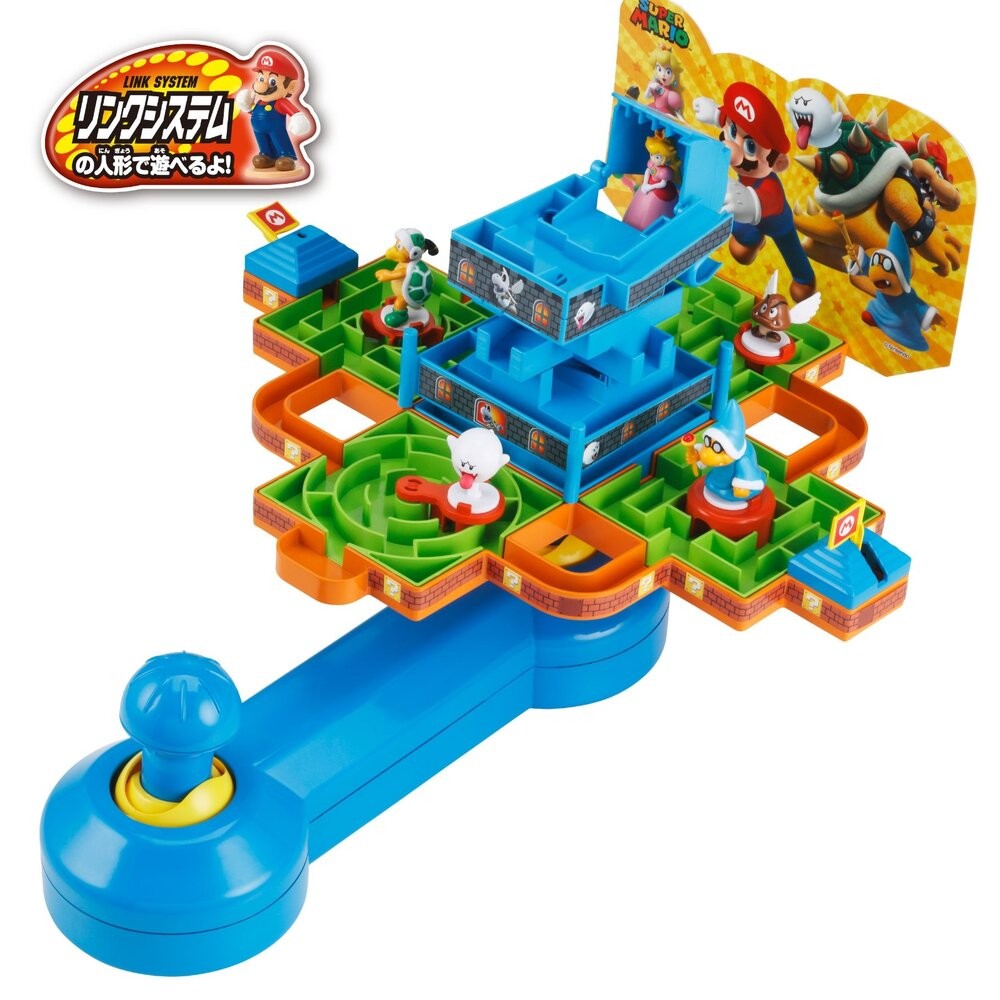 超級瑪利歐 玩具 大迷宮DX 桌遊 | 庫巴城闖關 益智 冒險 派對 日本桌遊 任天堂-細節圖2