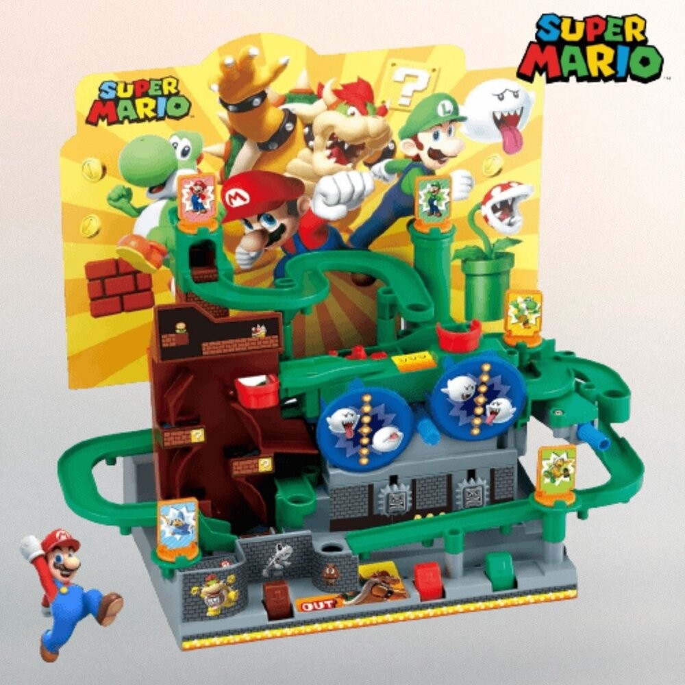 超級瑪利歐 玩具 大迷宮DX 桌遊 | 庫巴城闖關 益智 冒險 派對 日本桌遊 任天堂-細節圖6