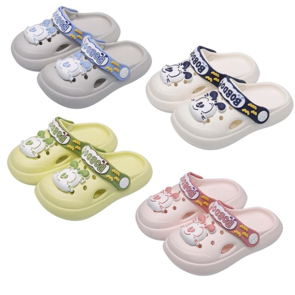 可愛巴布豆洞洞鞋 四色可選-細節圖5