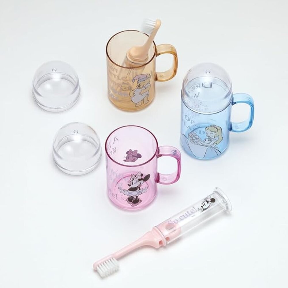 日本 Skater旅行攜帶牙刷 兒童牙刷 | 便攜式牙刷附漱口杯 上學牙刷  皮卡丘 庫洛米 開學用品 日本進口-細節圖5